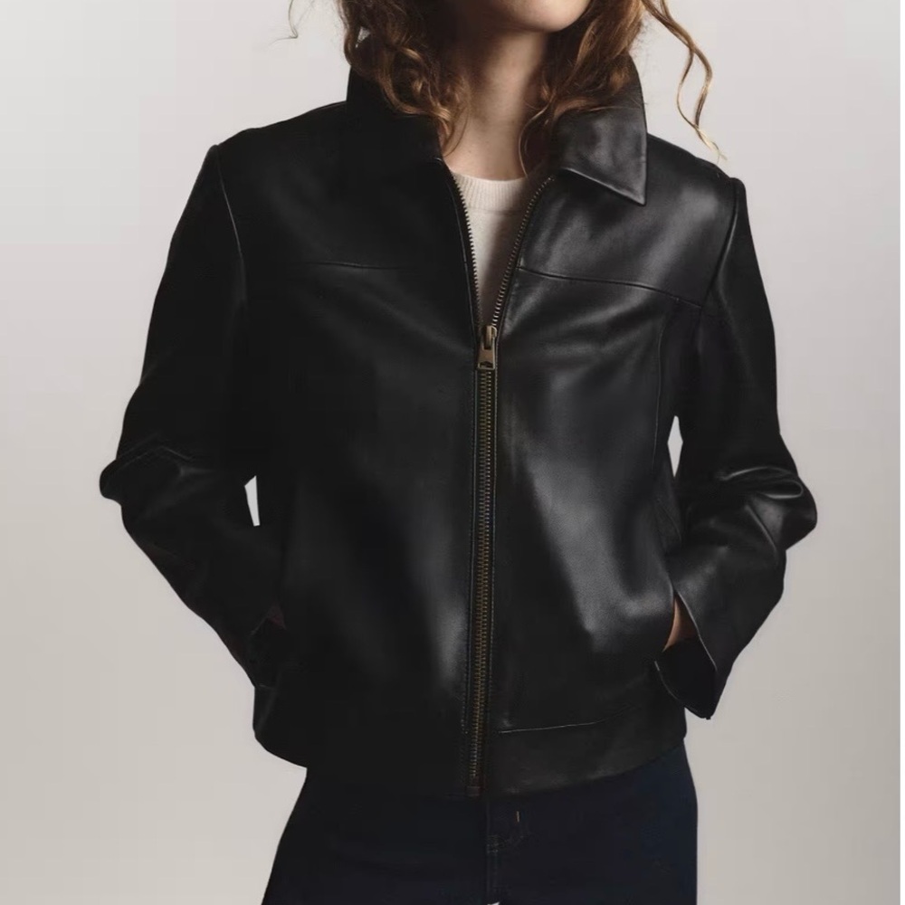 Quince Leather Jacket